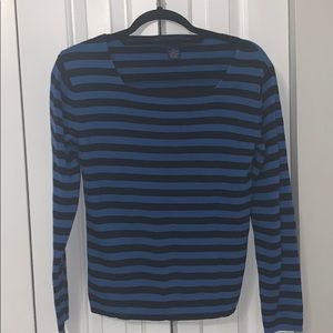 Charter Club Blue and Black Cardigan